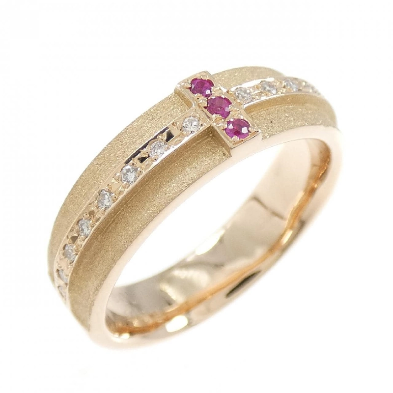 Nhẫn ruby K18PG 0.03CT 668943