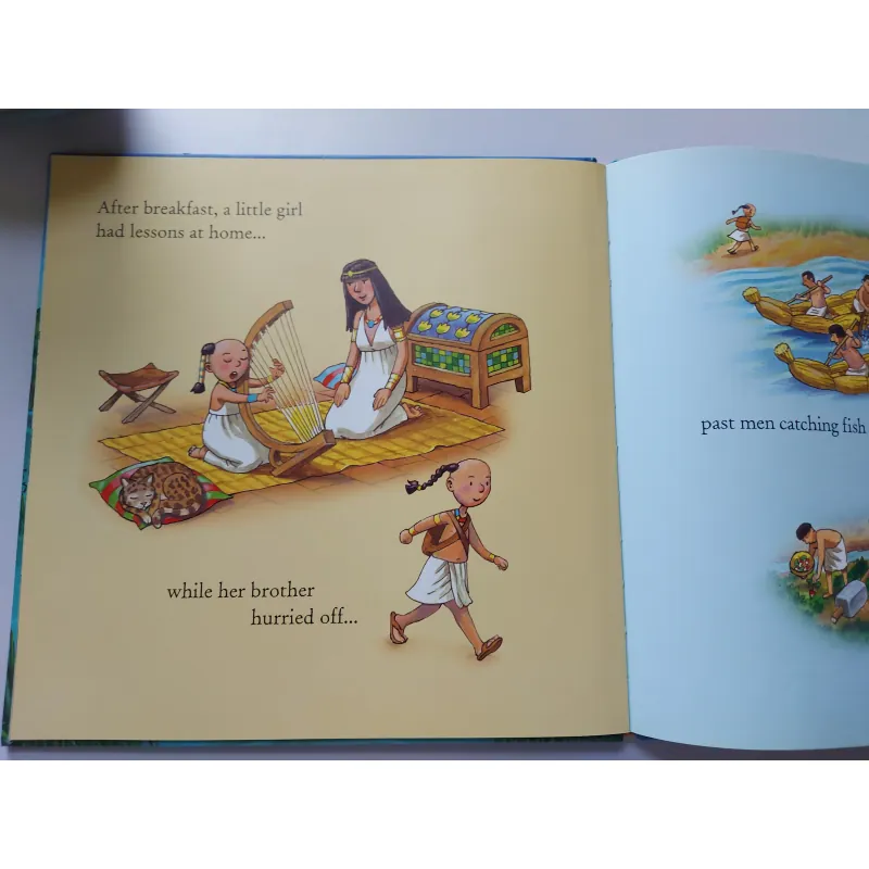 Sách thiếu nhi In Egyptian Times của Kate Davies và Alfredo Belli mới 711976