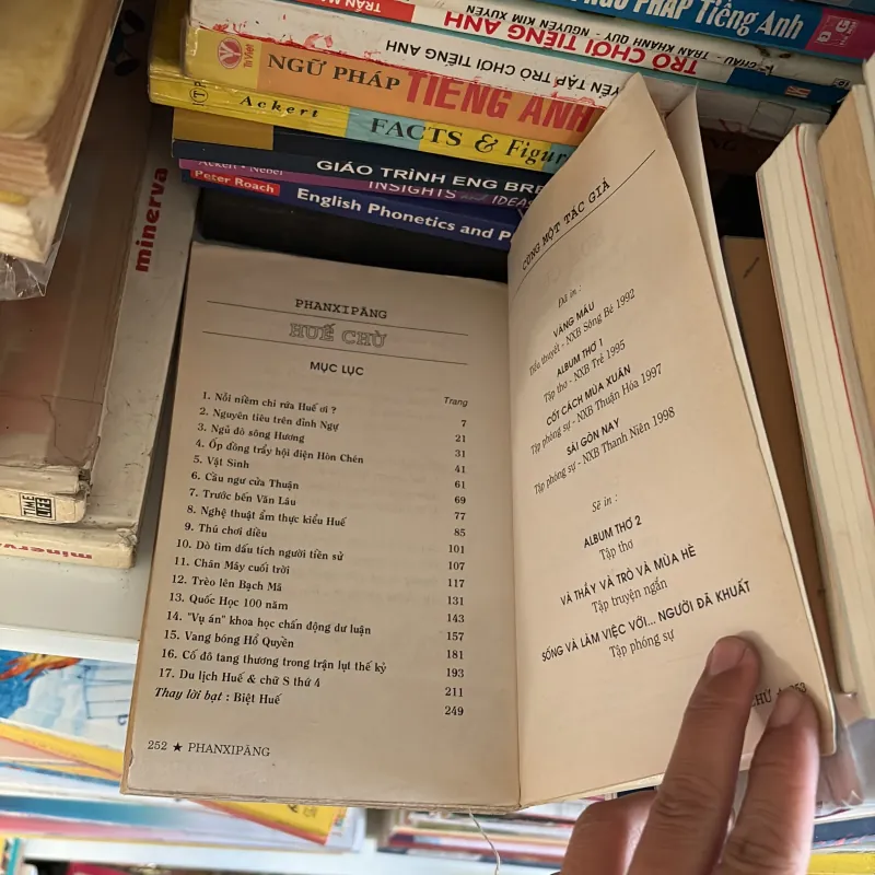 II Tựa sách: Huế Chừ (Phóng Sự) - PHANXIPĂNG - 2000 436552