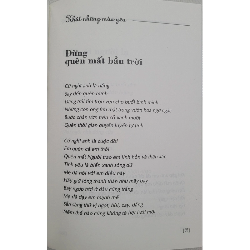 Khát những mùa yêu - Trần Ngọc Mỹ (còn mới 90%) 492004