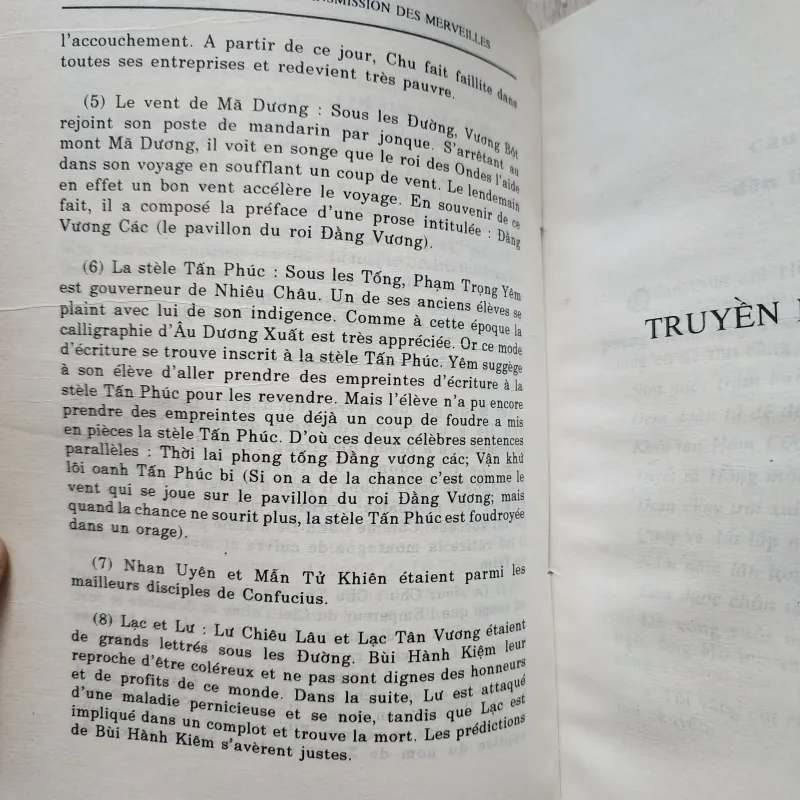 Truyền kỳ mạn lục | Nguyễn dữ | tiếng Việt tiếng Pháp | 1995 1012794