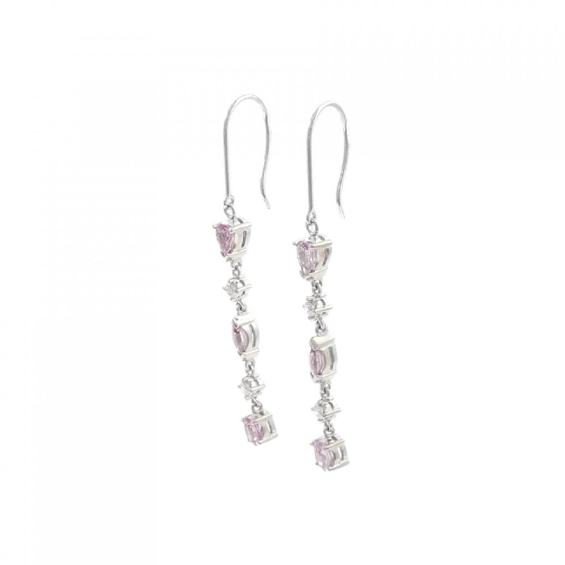 K18WG Sapphire Bông tai 0.92CT - Hàng hiệu Chính hãng 870666