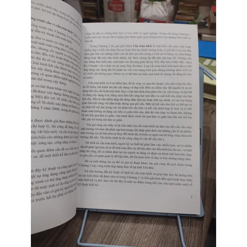 Sách: Một số vấn đề cơ bản về công trình cầu và cầu toàn khối - TG: Ng Phúc Trí (KT) 744868