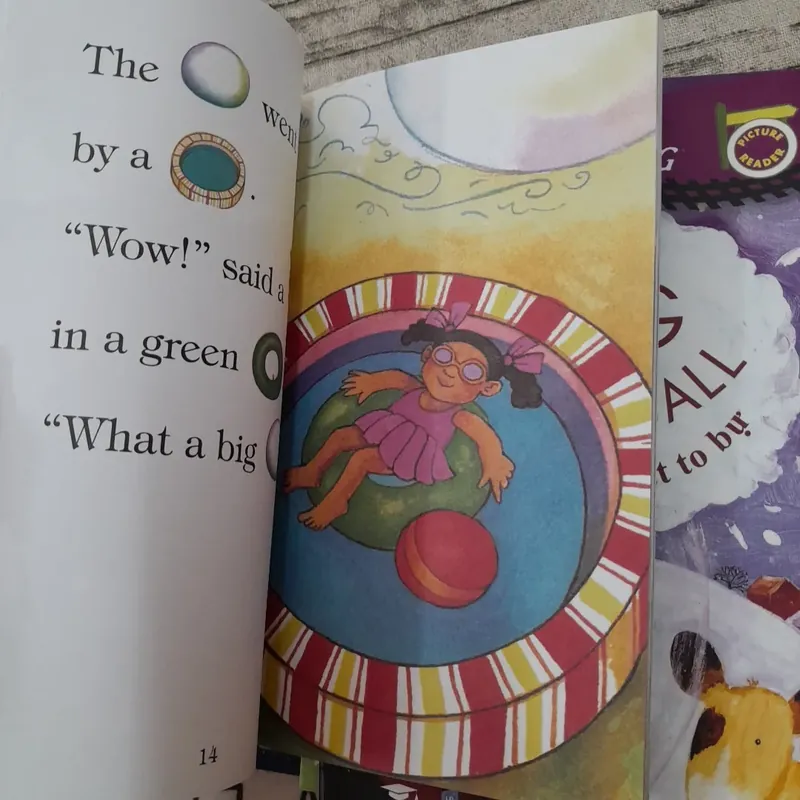 7 tập sách All Aboard Reading- Otto the cat*&Pig out... Truyện màu song ngữ 706840