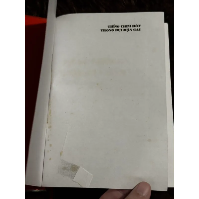 Tiếng chim hót trong bụi mận gai 705544