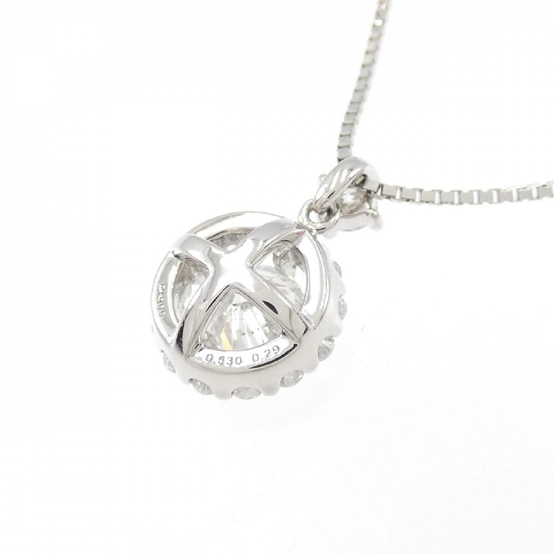 Dây chuyền kim cương PT900/PT850 0.530CT G SI1 VG - Hàng hiệu Chính hãng 875638