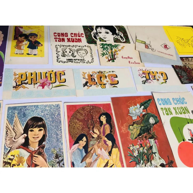 LÔ HÌNH ẢNH, THIỆP TẾT XƯA 795522