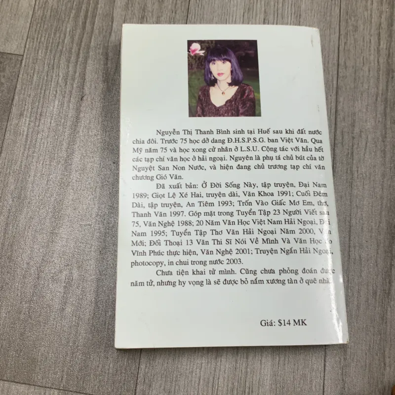 Dấu ấn - nguyễn thị thanh bình. Có chữ ký tác giả. 10b1 1026218
