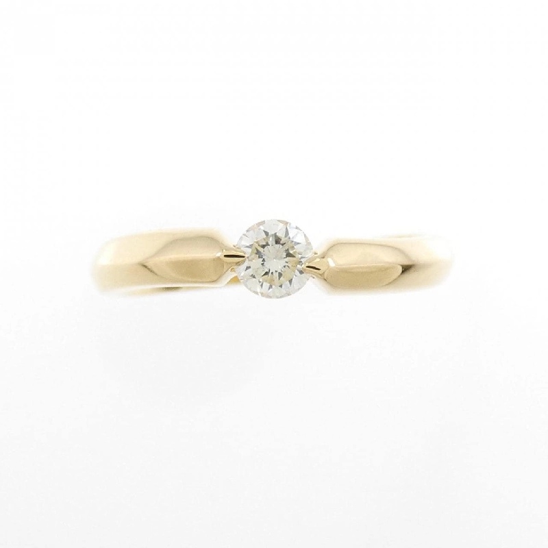 Nhẫn kim cương Solitaire K18YG 0.20CT 669821