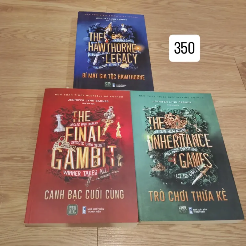 Trò chơi thừa kế + Bí mật gia tộc Hawthorne + Canh bạc cuối cùng 709230