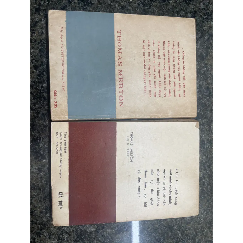 Không ai là một hòn đảo Thomas Merton Bộ 2 tập xb 1967 732535