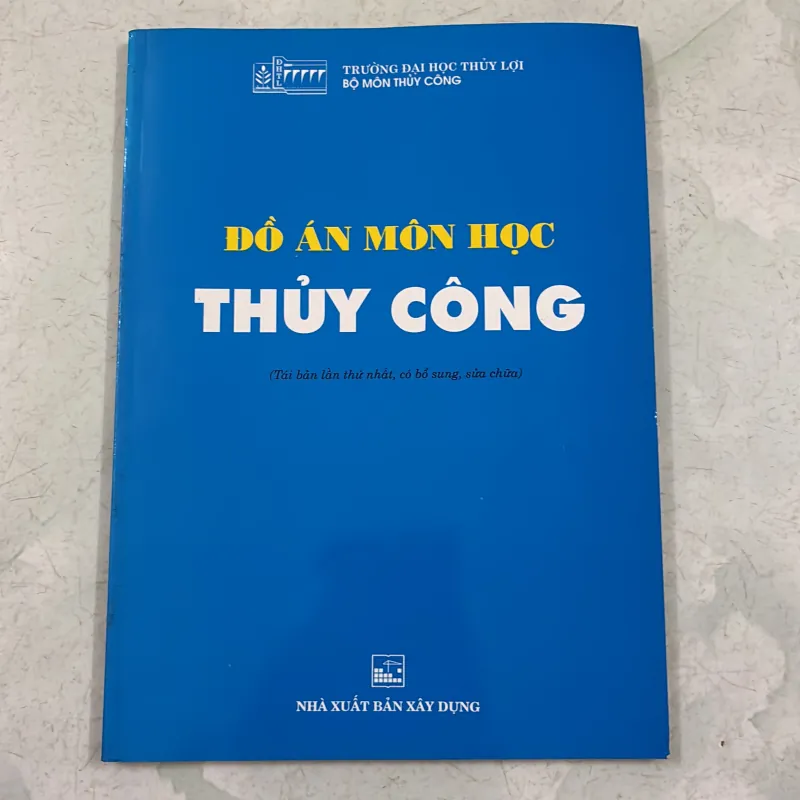 Đồ án môn học Thuỷ công 1031057