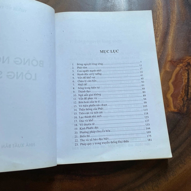 II Tựa sách: Bóng Nguyệt Lòng Sông - Thích Nữ Trí Hải - 2007 462584