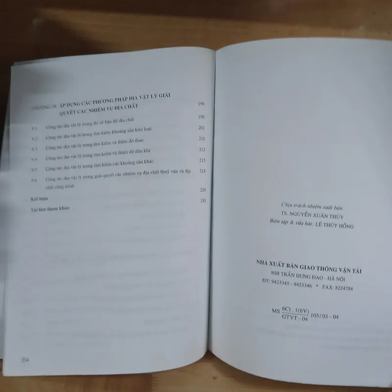 Địa Vật Lý Đại Cương - Mai Thanh Tân 970036