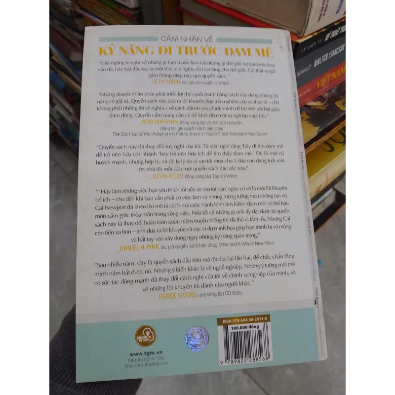 SÁCH KỸ NĂNG ĐI TRƯỚC ĐAM MÊ - CAL NEWPORT (B1) 706177