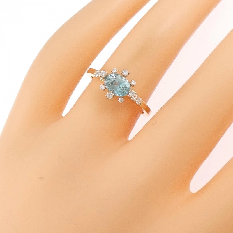 Nhẫn Zircon K18PG 1.43CT 665458