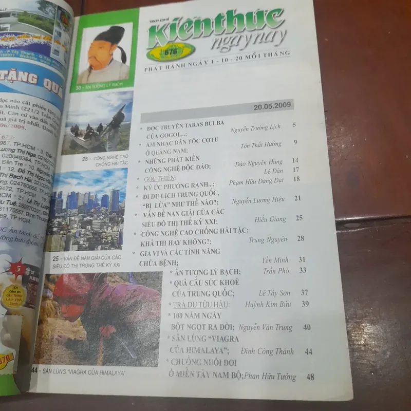 Tạp chí KIẾN THỨC NGÀY NAY số 676 ngày 20.5.2009 559433