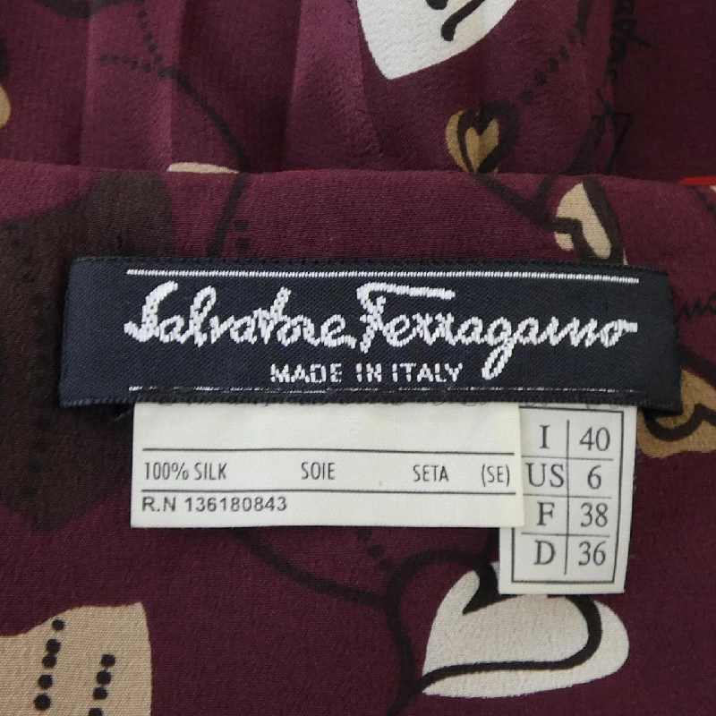 【Mã giảm giá】【Cổ điển】Salvatore Ferragamo SALVATORE FERRAGAMO Váy 653259