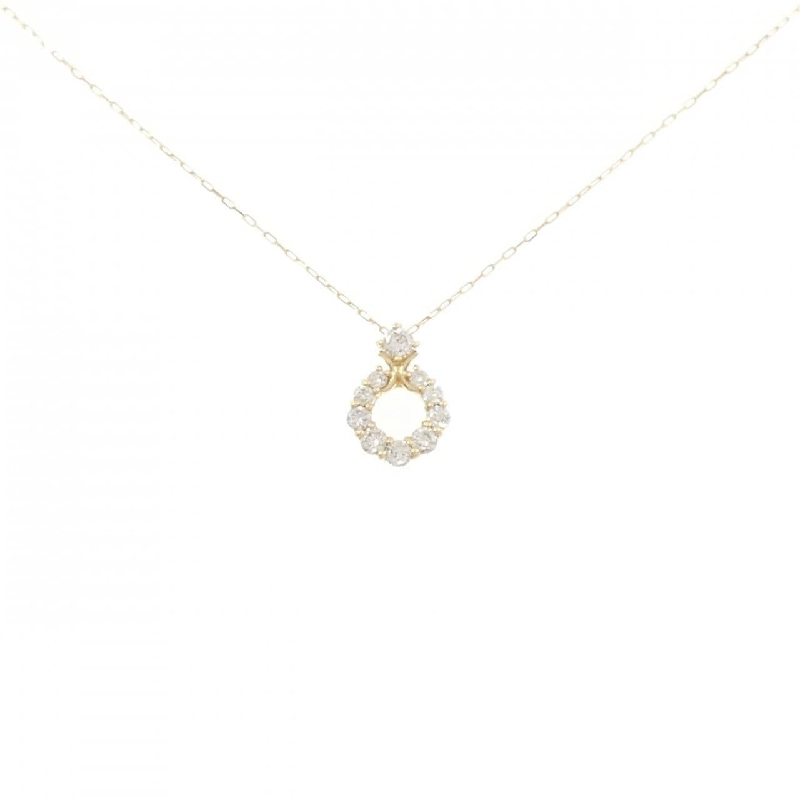 Dây chuyền kim cương K18YG 0.20CT - Hàng hiệu Chính hãng 862551