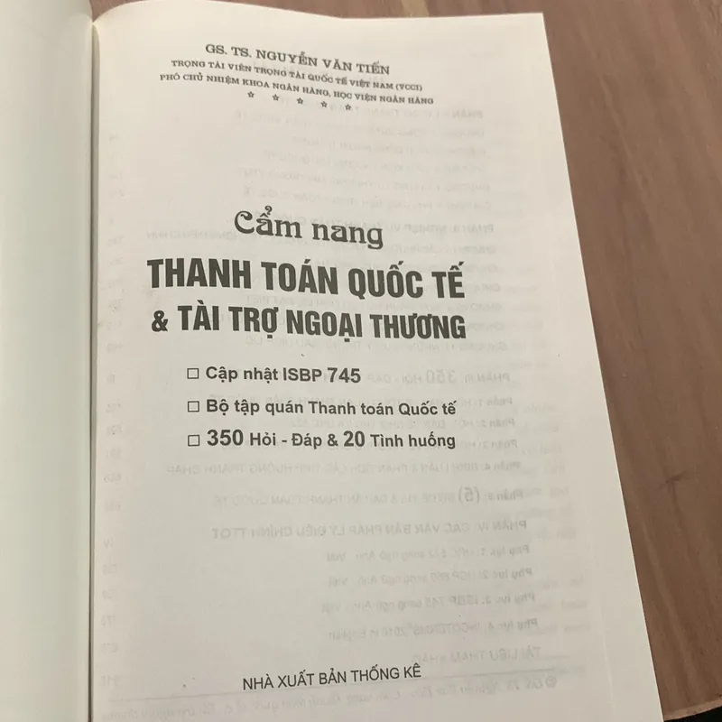 Cẩm nang THANH TOÁN QUỐC TẾ & TÀI TRỢ NGOẠI THƯƠNG 604278