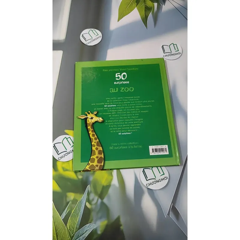 [MIỄN PHÍ BỌC SÁCH] 50 Surprises Au Zoo ( Pháp) 990375