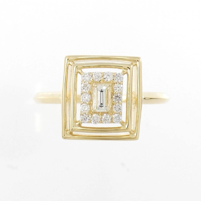 Nhẫn kim cương K18YG 0.15CT - Hàng hiệu Authentic 855463