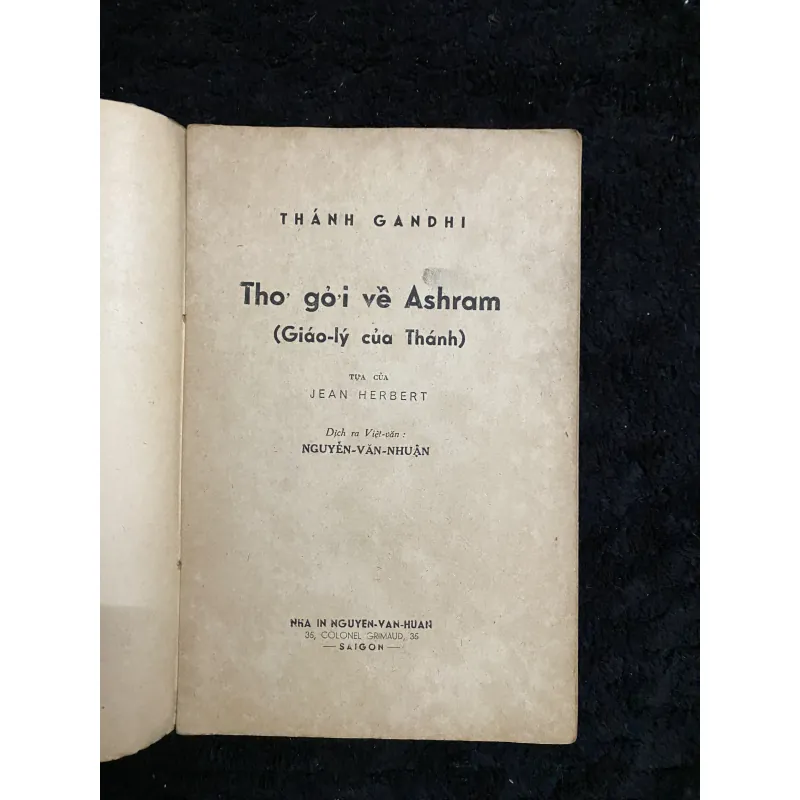 Giáo lý của thánh Ganhi- in trước 1975 1004336