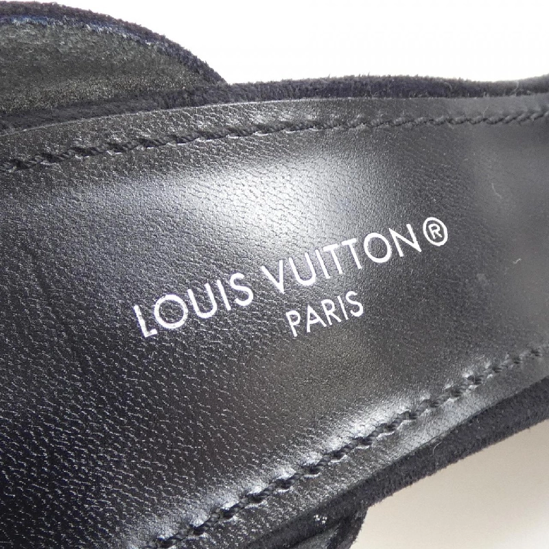 Giày sandal LOUIS VUITTON họa tiết hoa monogram - Hàng hiệu Authentic 829093
