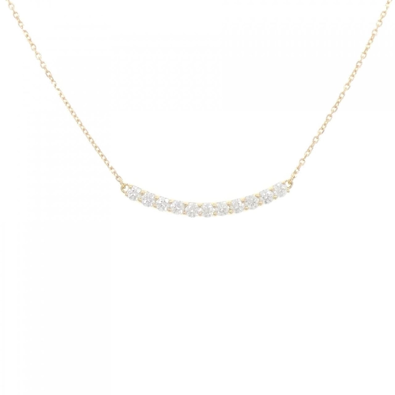 K18YG Dây chuyền kim cương 0.702CT - Hàng hiệu Chính hãng 863275