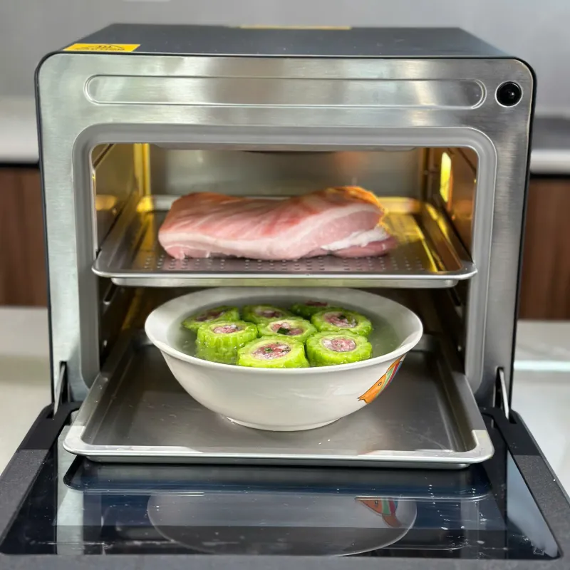 🔥 Nướng gà không khô, không ngán dầu – Nồi chiên hơi nước 18L cho cả nhà 797247