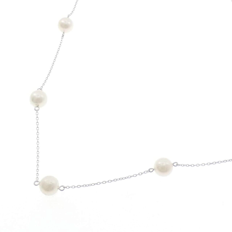 K18WG Ngọc trai Akoya Dây chuyền - Hàng hiệu Chính hãng 856499