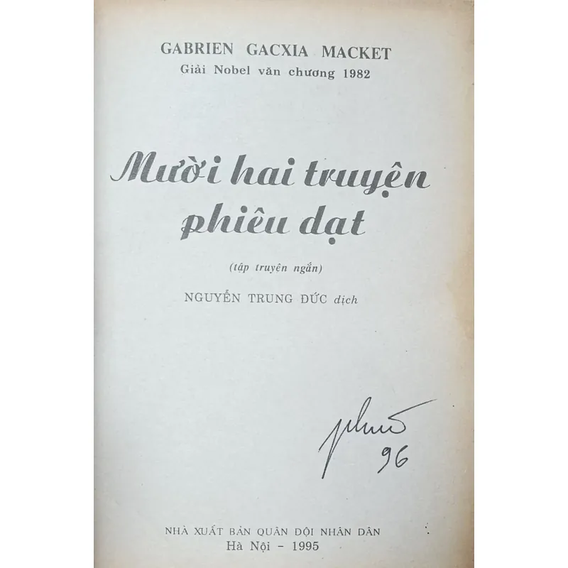 Mười hai truyện phiêu dạt (Macket) 609940