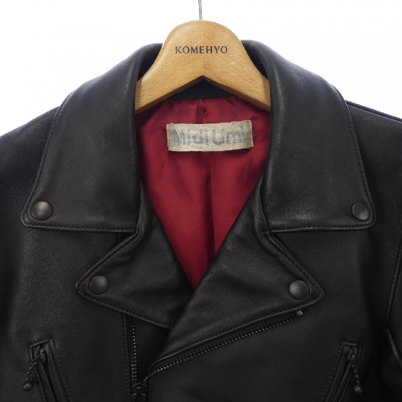 Midi Umi Áo khoác da 632402