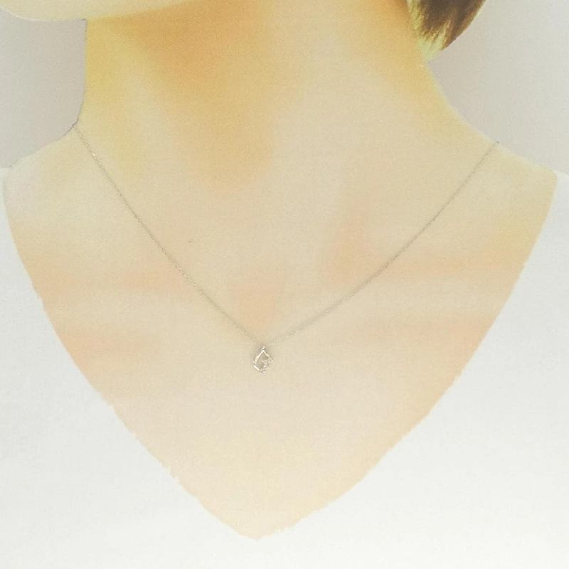 K10WG Dây chuyền kim cương 0.03CT - Hàng hiệu Chính hãng 856409