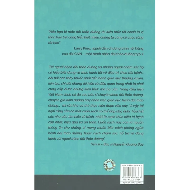 Hiểu Biết Để Điều Trị Thành Công Bệnh Đái Tháo Đường - Nguyễn Quang Bảy 692487