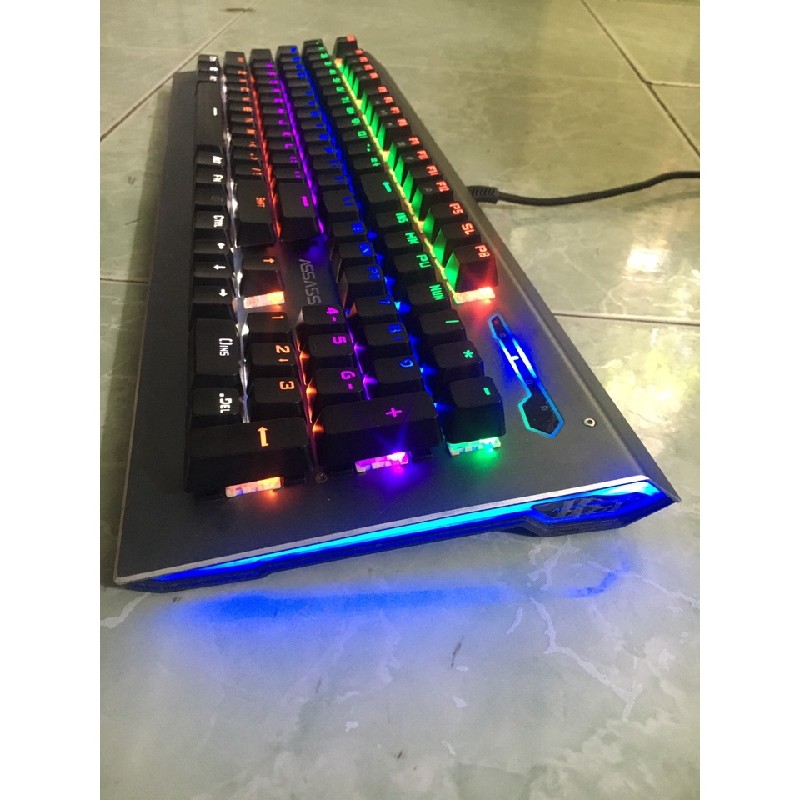 Bàn phím cơ Assassins GK6 hàng đã qua sử dụng còn dùng tốt thanh lý 346