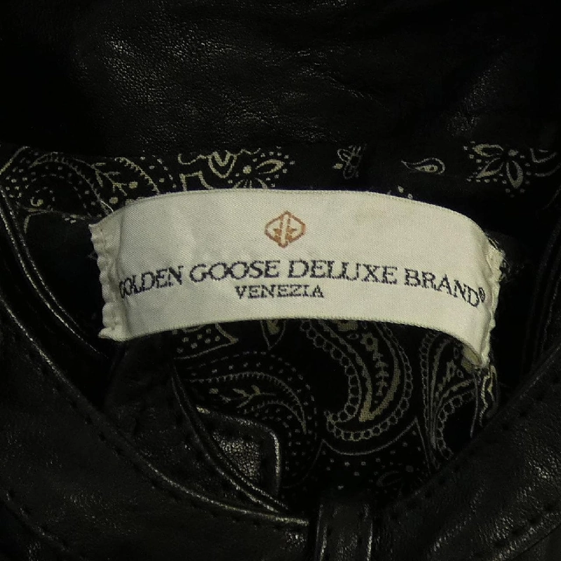 Áo khoác da nam GOLDEN GOOSE - Hàng hiệu Authentic 893751