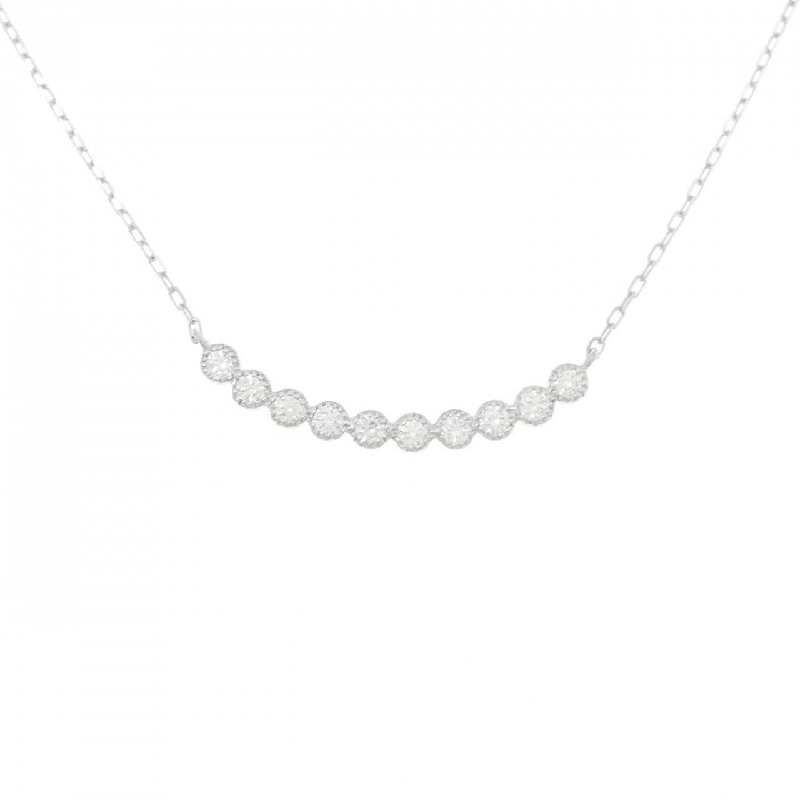 K10WG Cubic Necklace - Hàng hiệu Chính hãng 861533