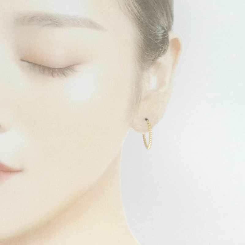 K18YG Khuyên tai - Hàng hiệu Chính hãng 876701