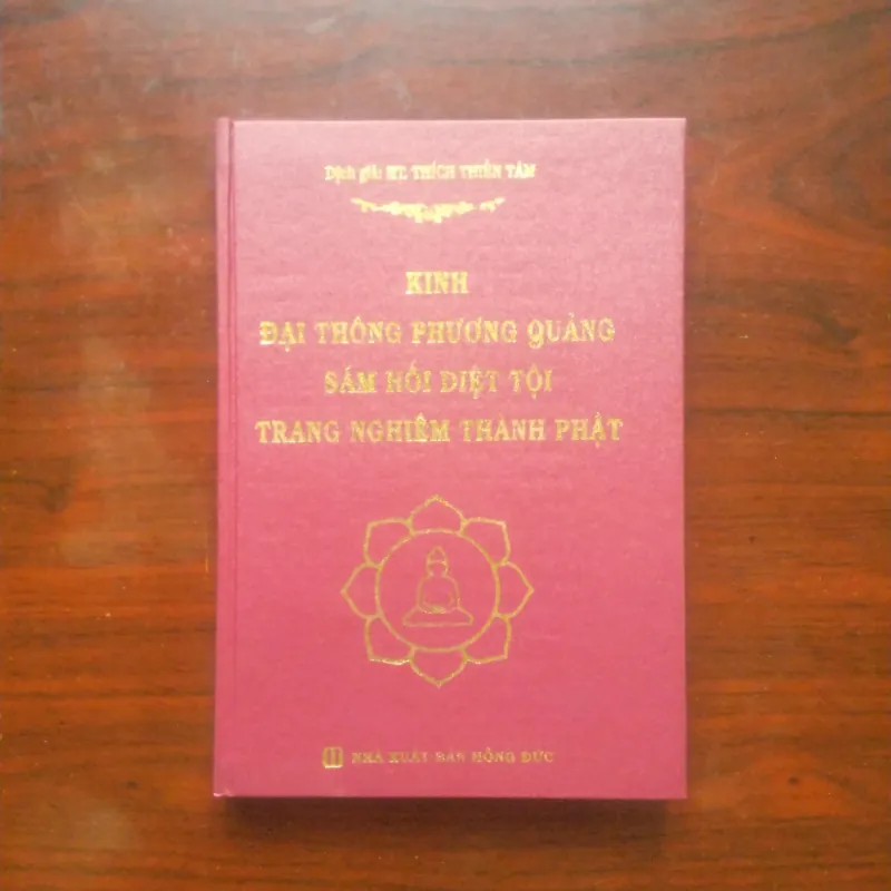 [Sách Phật Giáo] Kinh Sám Hối Diệt Tội Trang Nghiêm Thành Phật Đại Thông Phương Quảng 907576