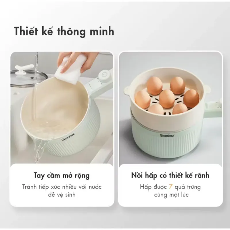 Nồi Điện Đa Năng EC­20M01A Hiệu Gaabor 596130