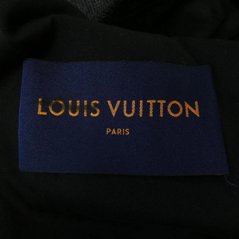 Louis Vuitton Áo khoác denim có mũ và dây đai HHA61WRDH - Hàng hiệu Chính hãng 894510