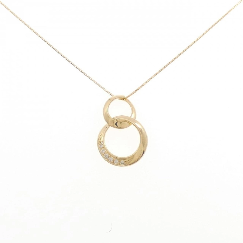 K18YG Dây chuyền kim cương 0.06CT - Hàng hiệu Chính hãng 863698