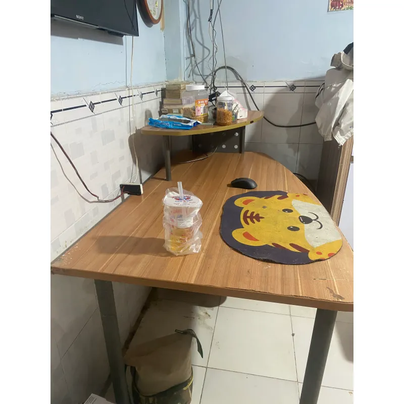 bàn học size lớn 2 tầng gỗ ép 1025392