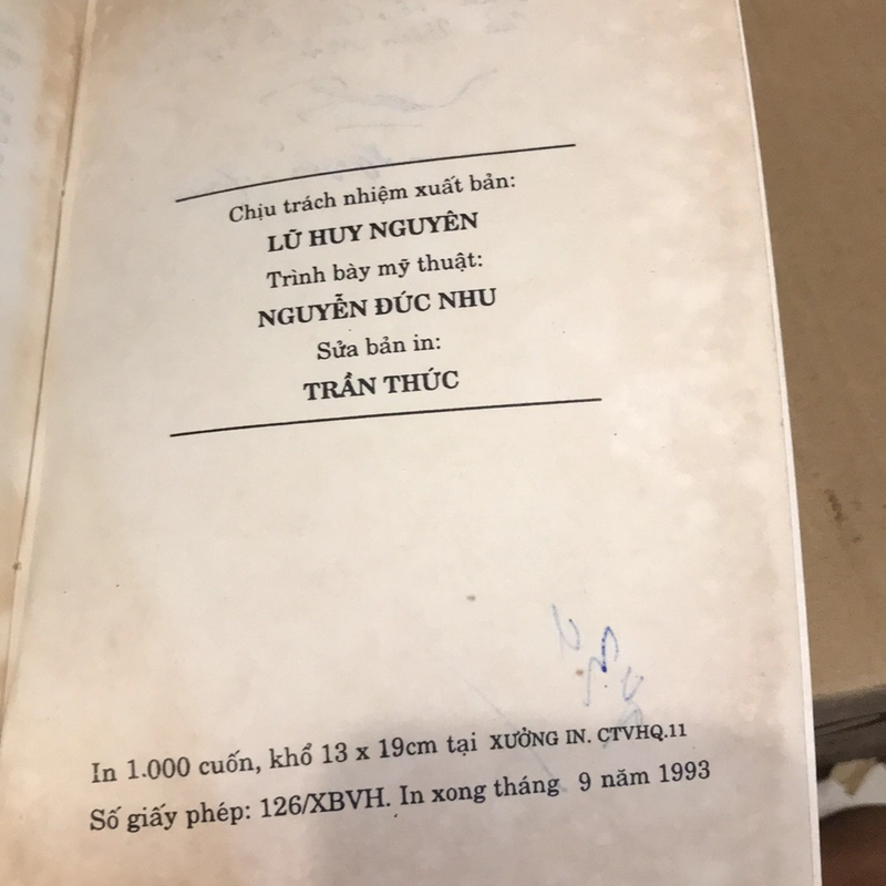 THƯƠNG NHỚ MƯỜI HAI (Bản in năm 1993) 520873