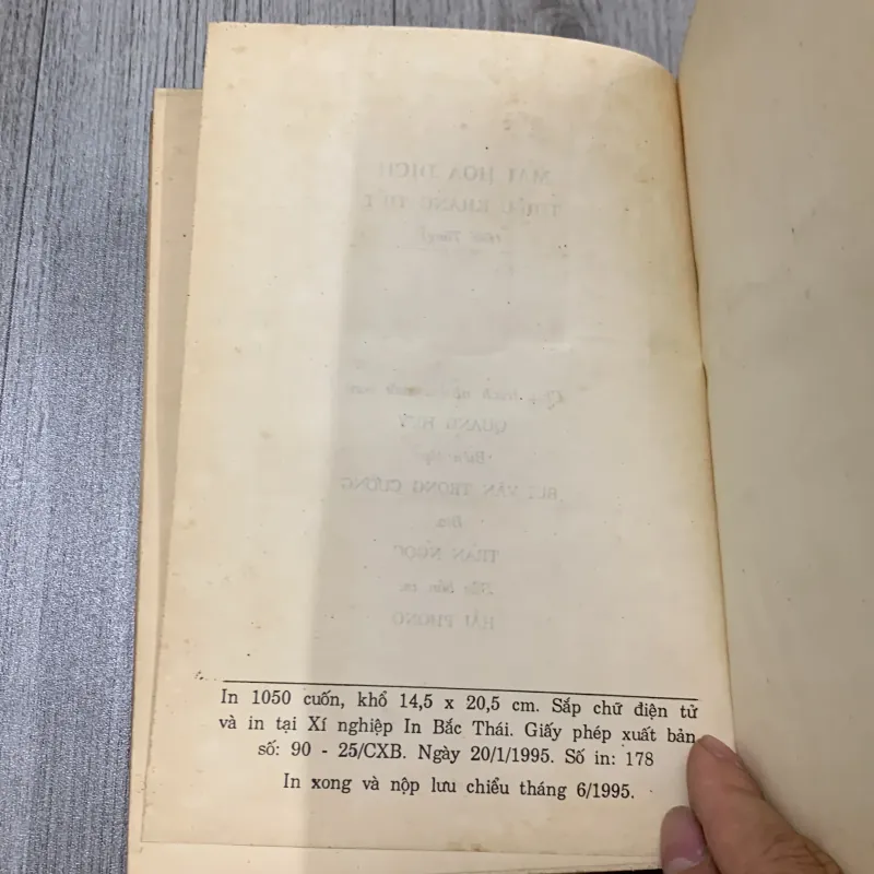 Mai hoa dịch - thiệu khang tiết. 1b5 747372