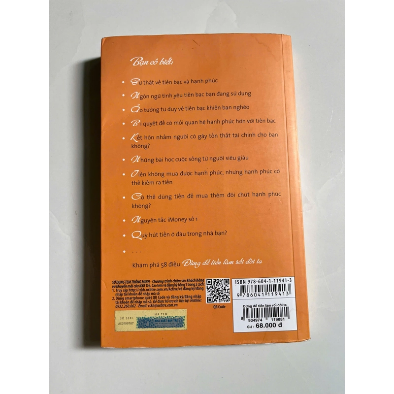 Đừng để tiền làm rối đời ta 448606
