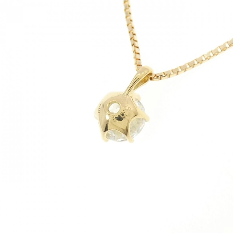 Dây chuyền kim cương K18YG 0.553CT G SI2 VG - Hàng hiệu Chính hãng 875032