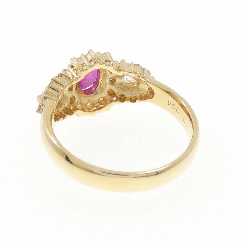 Nhẫn ruby K18YG 0.47CT 670461