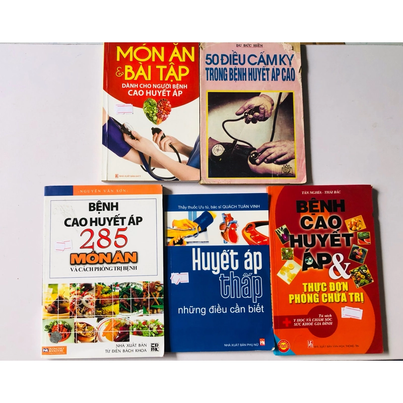5 CUỐN VỀ BỆNH HUYẾT ÁP  451365